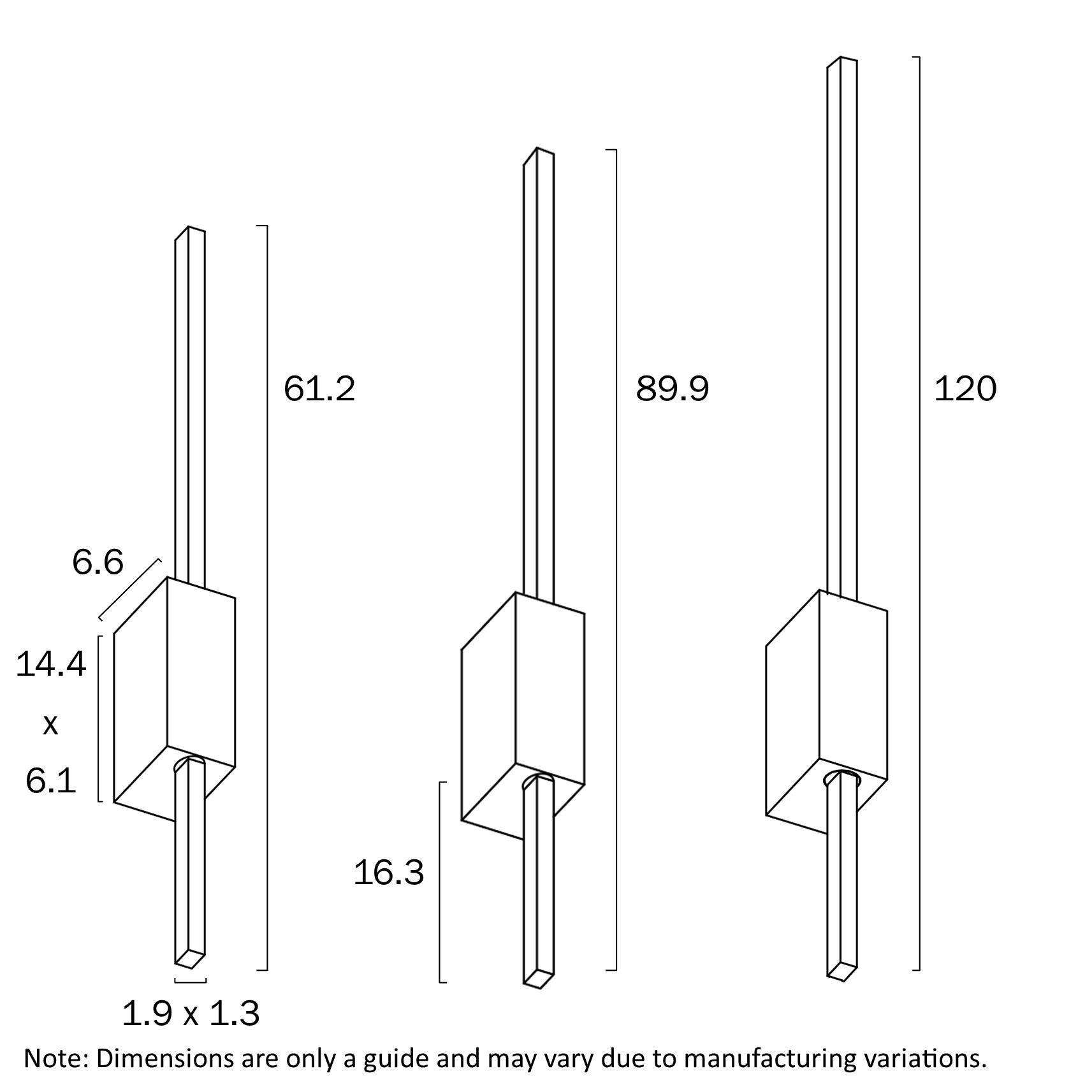 dimensions
